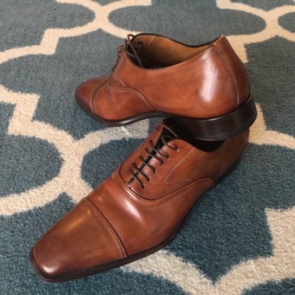 Men\'s Brown Santoni Halbert Oxfords - 8.5D main image 7
